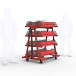 Wheeled Cassettes Rack I