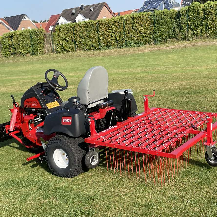SPIN-Rake for natural turf - Spin-Rake 6 Toro bunkerrake