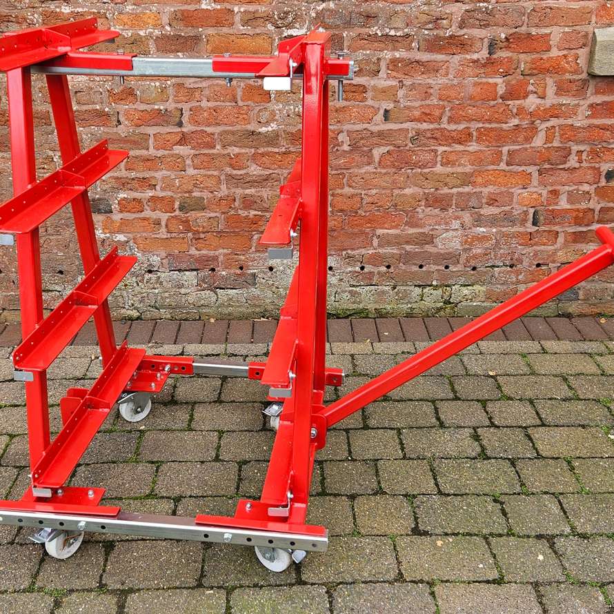 Wheeled Cassettes Rack III