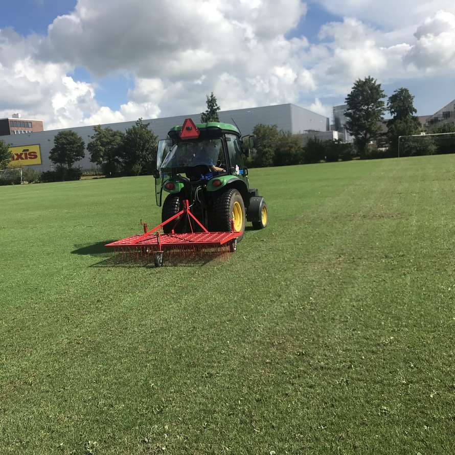 Spin-Rake 2m de-weeding Purmerend