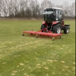 SPIN-Rake for natural turf Snow Mold 2